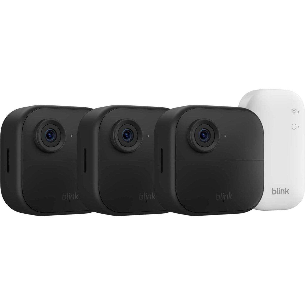 Blink Outdoor 4 – Set of 3 Wireless Smart Security Cameras, Black
