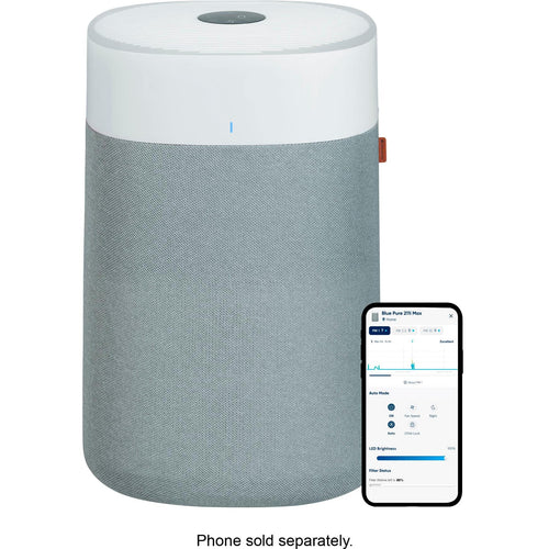 Blueair Blue Pure 211i Max Air Purifier, White/Gray