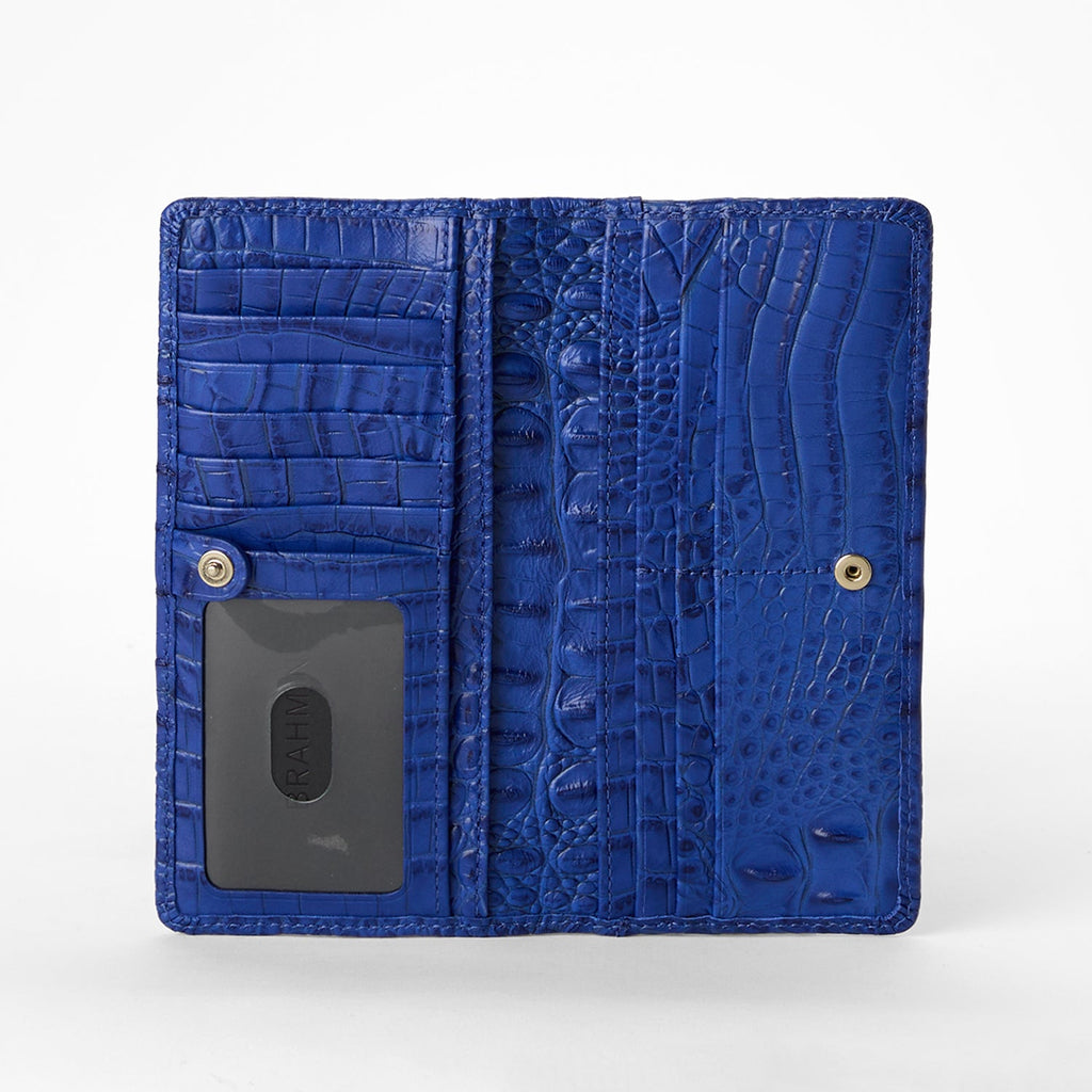 Brahmin Alden Road Collection Ady Wallet, Blue Alden Road