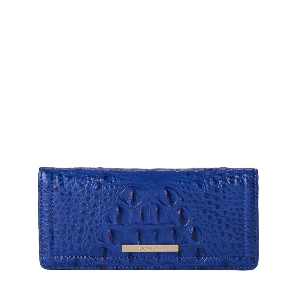 Brahmin Alden Road Collection Ady Wallet, Blue Alden Road