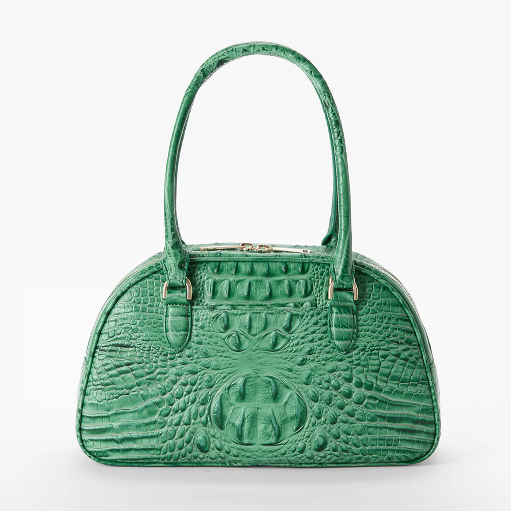 Brahmin Alden Road Collection Angie Satchel, Palm