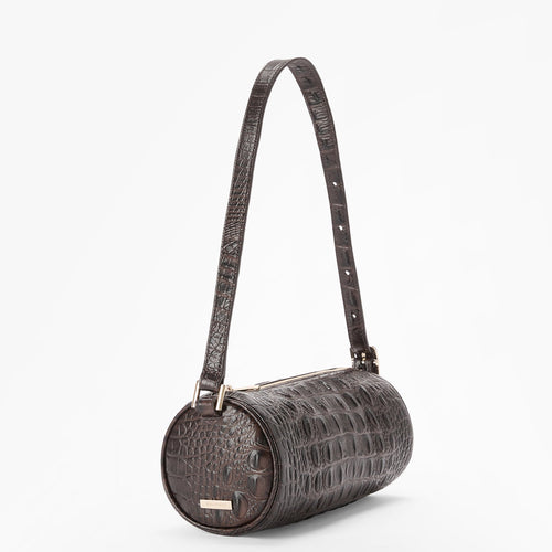 Brahmin Alden Road Collection Billie Shoulder Bag, Chocolate