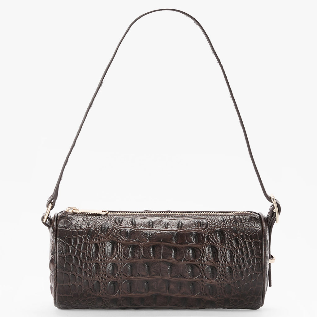 Brahmin Alden Road Collection Billie Shoulder Bag, Chocolate