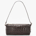 Brahmin Alden Road Collection Billie Shoulder Bag, Chocolate