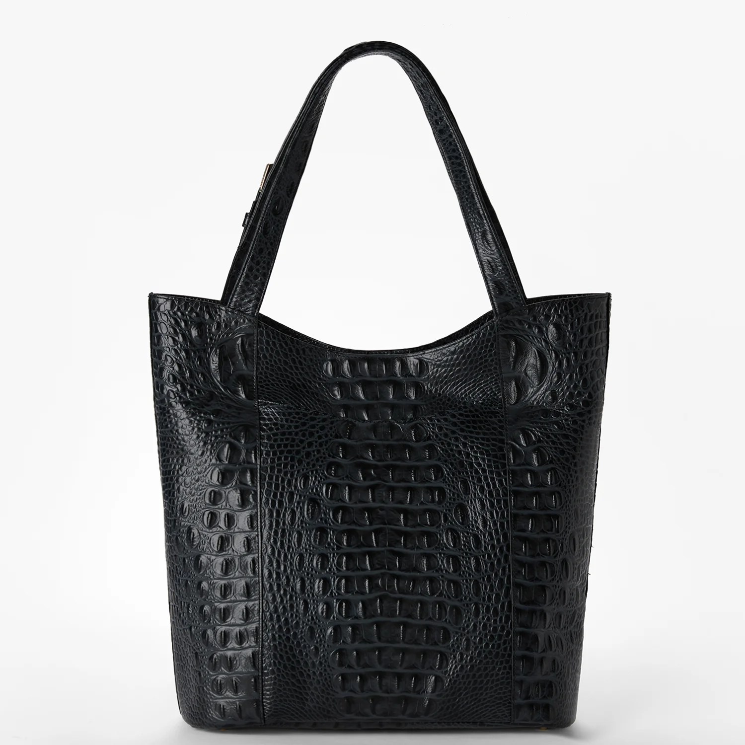 Brahmin Alden Road Collection Brayden Tote, Black Alden Road