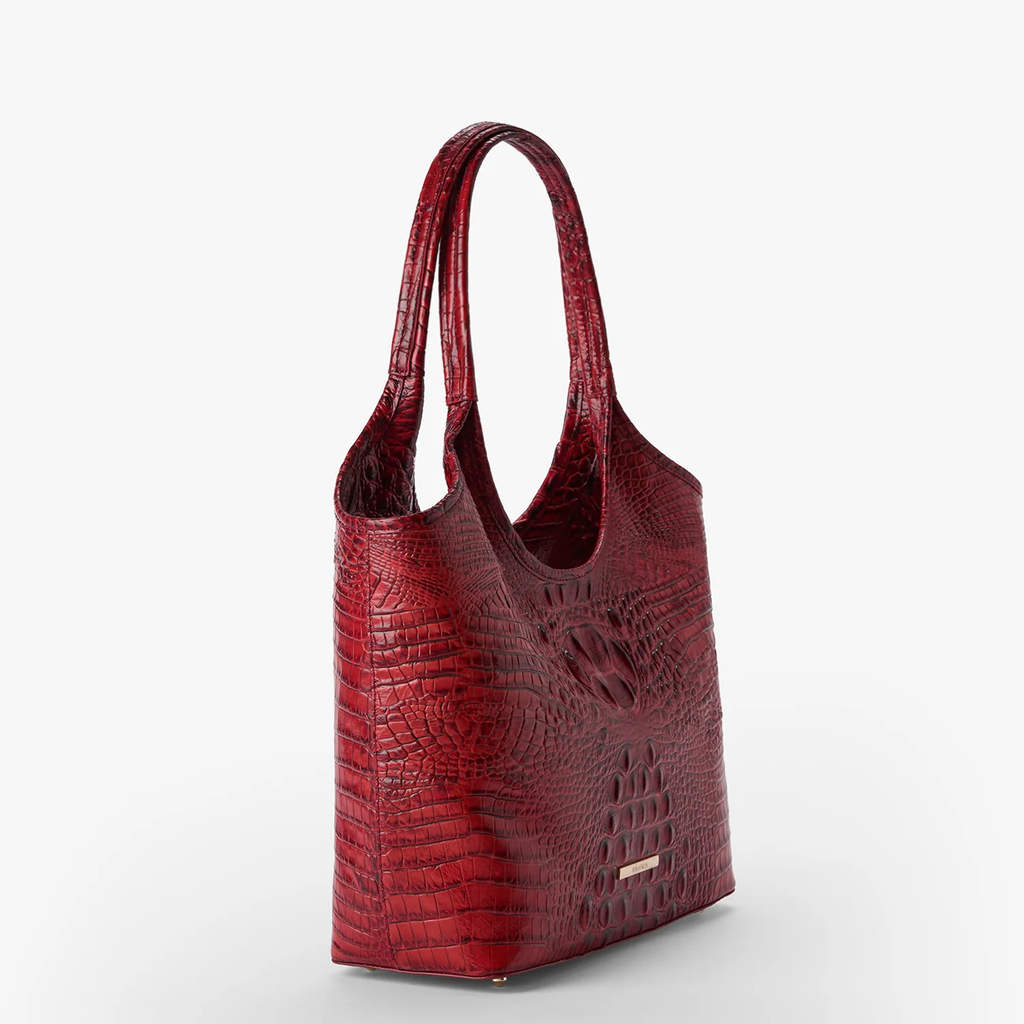 Brahmin Alden Road Collection Melora Tote, Scarlet