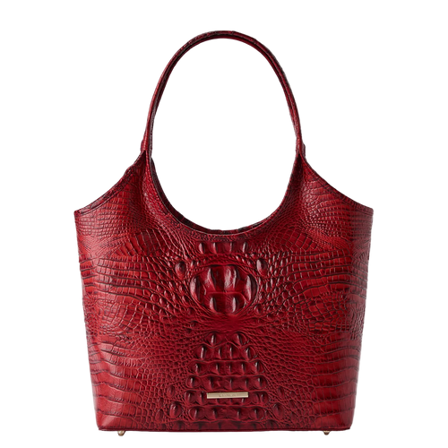 Brahmin Alden Road Collection Melora Tote, Scarlet