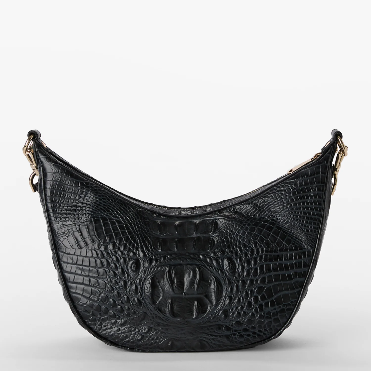 Brahmin Alden Road Collection Percy Crossbody, Black Alden Road