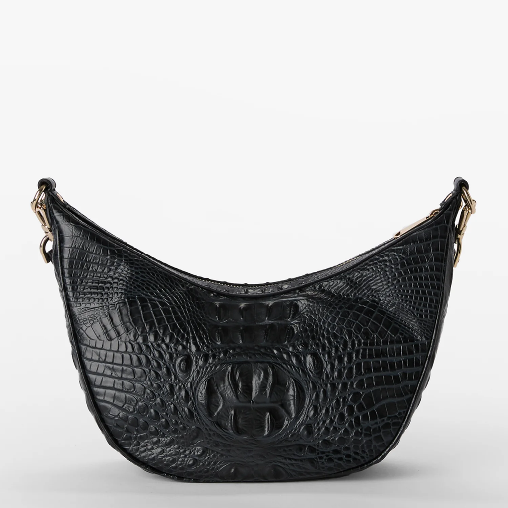 Brahmin Alden Road Collection Percy Crossbody, Black Alden Road