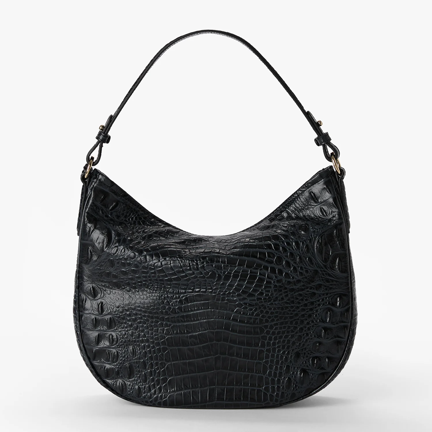 Brahmin Alden Road Collection Small Kathleen Shoulder Bag, Black Alden Road