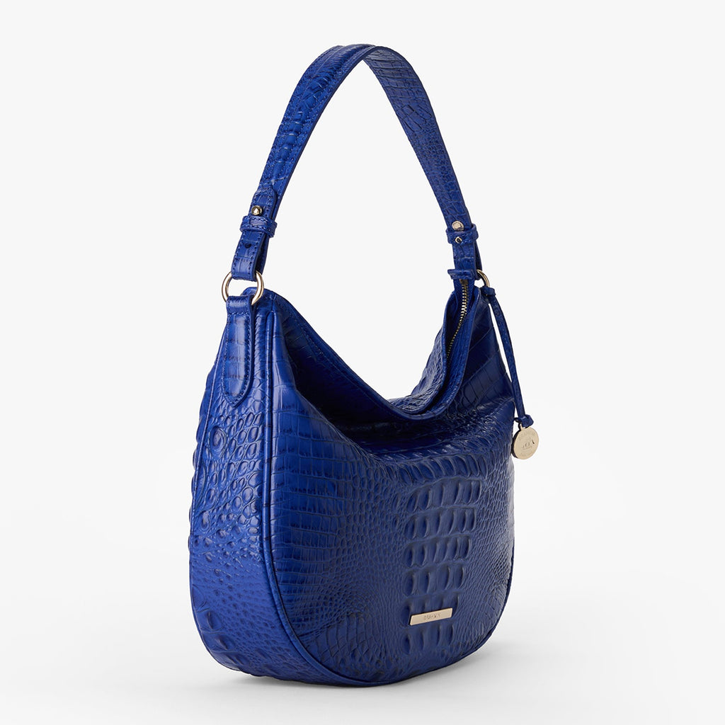 Brahmin Alden Road Collection Small Kathleen Shoulder Bag, Blue