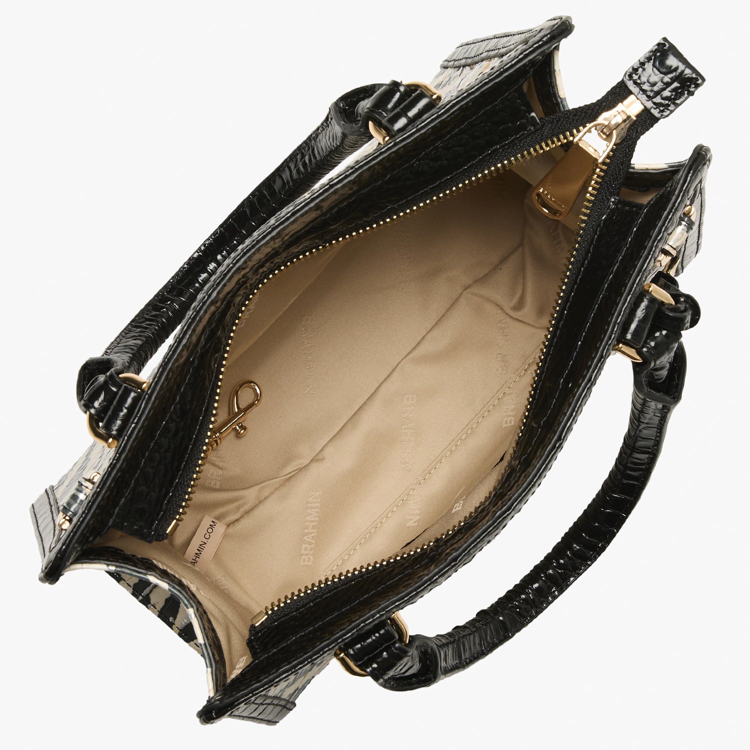 Brahmin Exotic Collection Cami Satchel, Everlasting