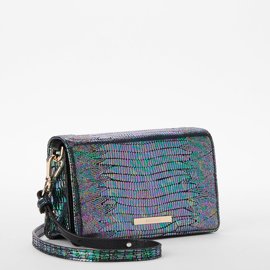 Brahmin Exotic Collection Minuette Crossbody, Multi Symphonic
