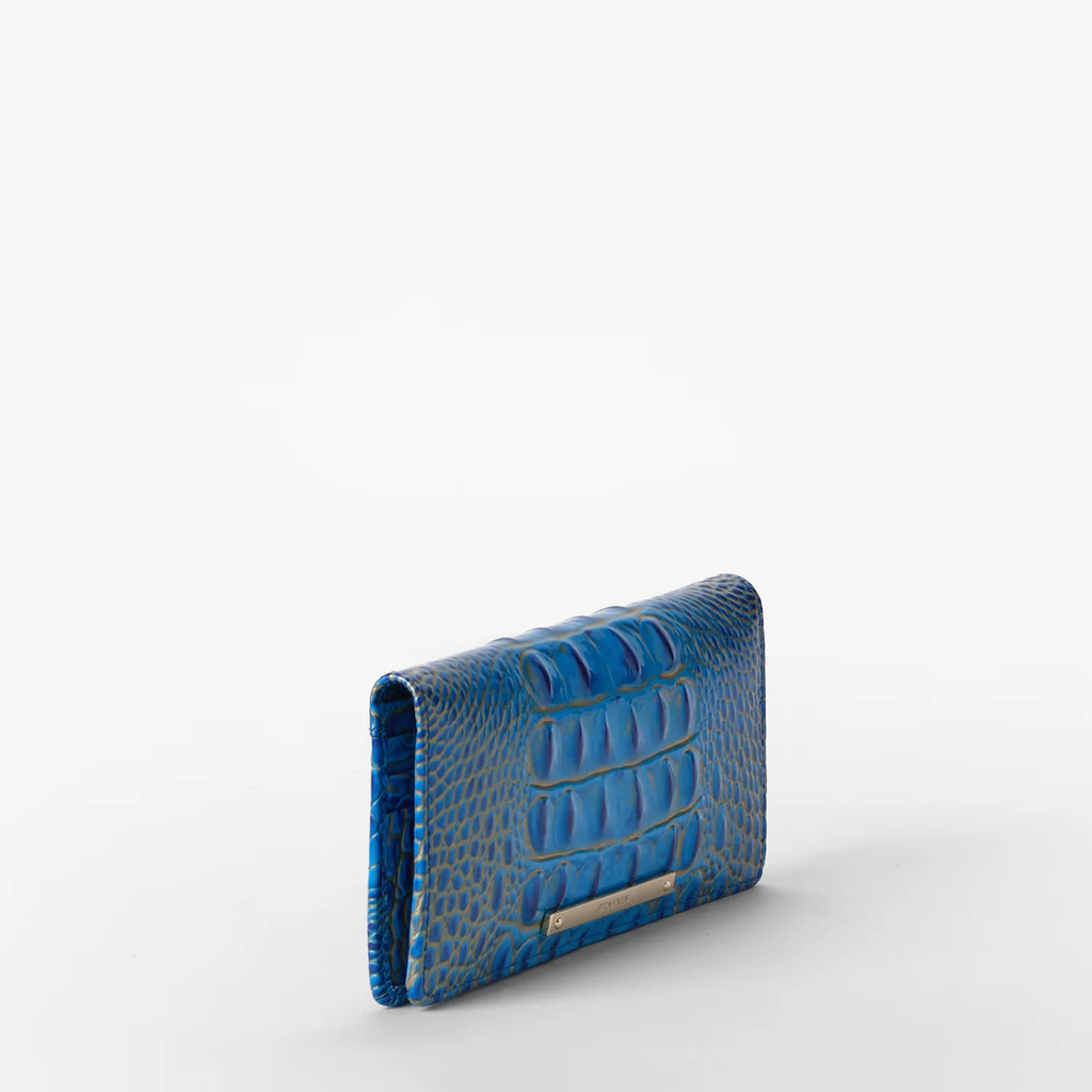 Brahmin Melbourne Collection Ady Wallet, Electric Indigo Ombre