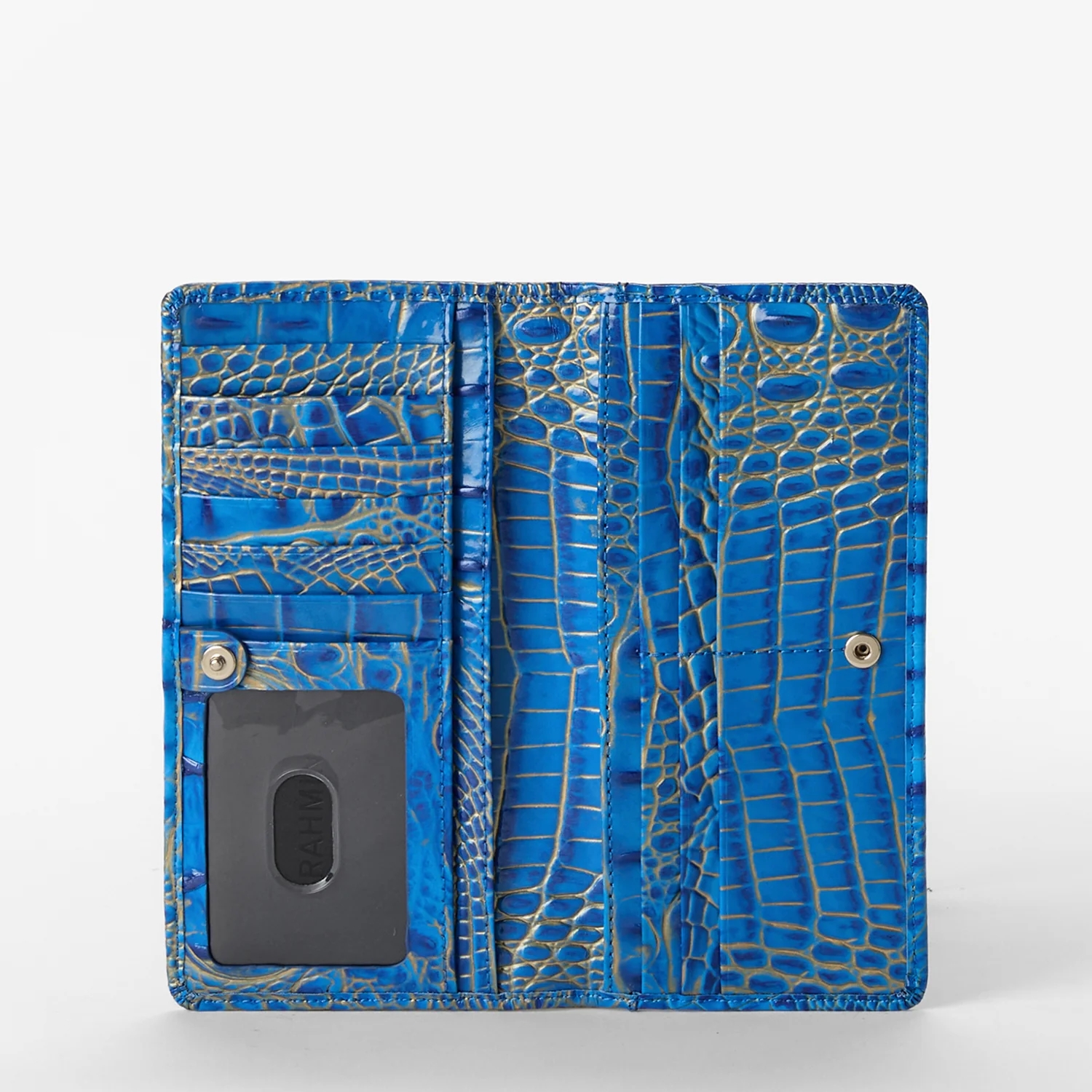 Brahmin Melbourne Collection Ady Wallet, Electric Indigo Ombre