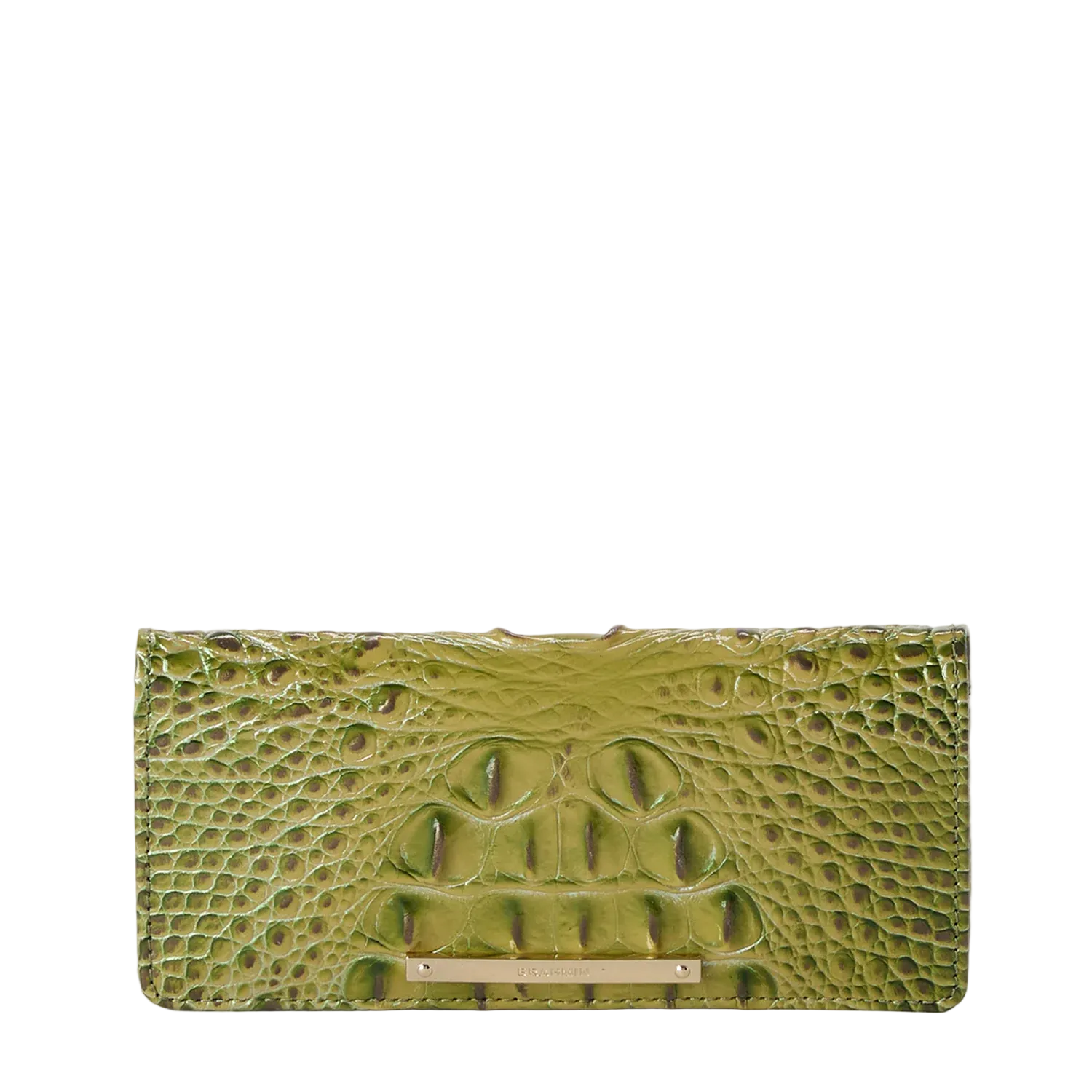 Brahmin Melbourne Collection Ady Wallet, Olive Ombre