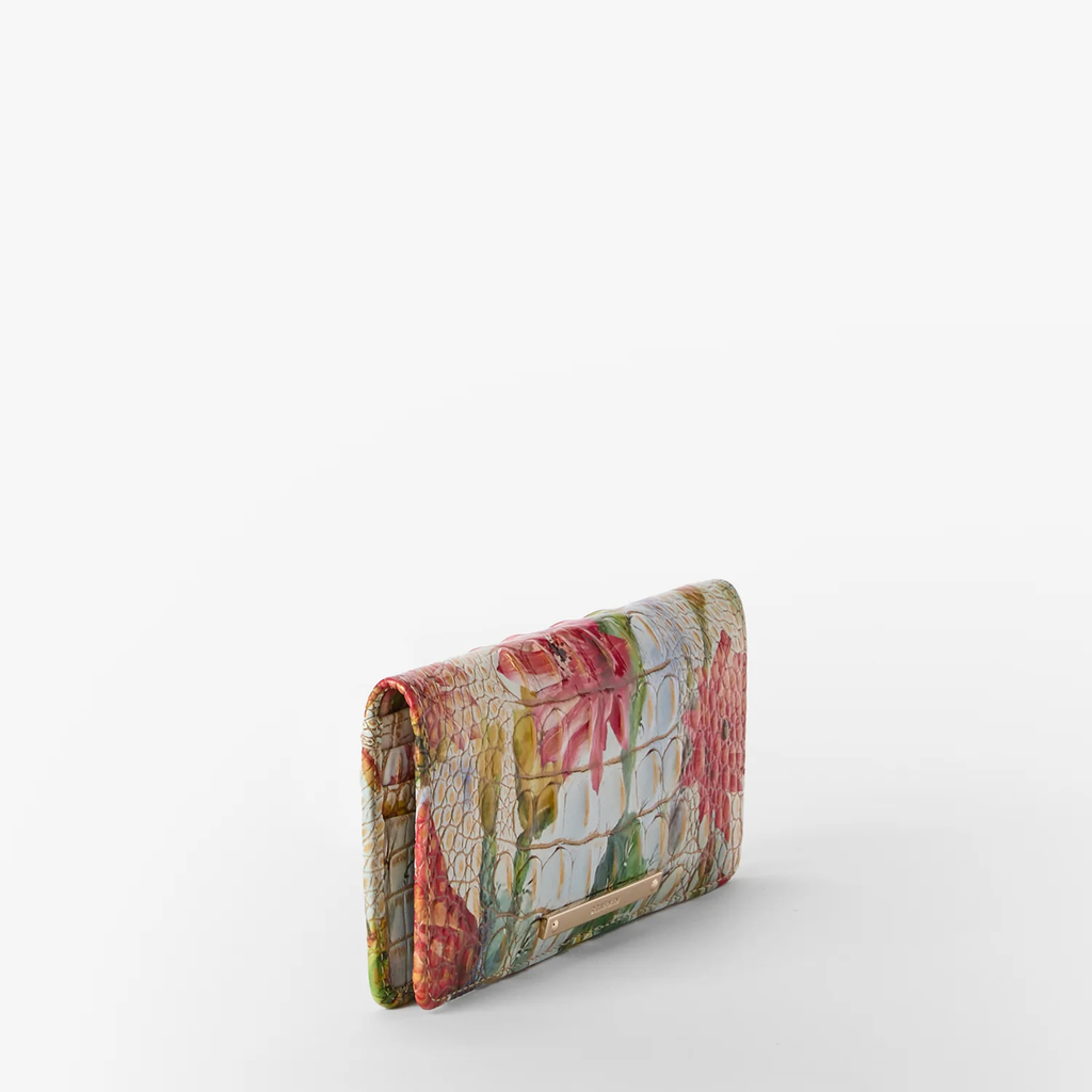 Brahmin Melbourne Collection Ady Wallet, Succulent Bloom