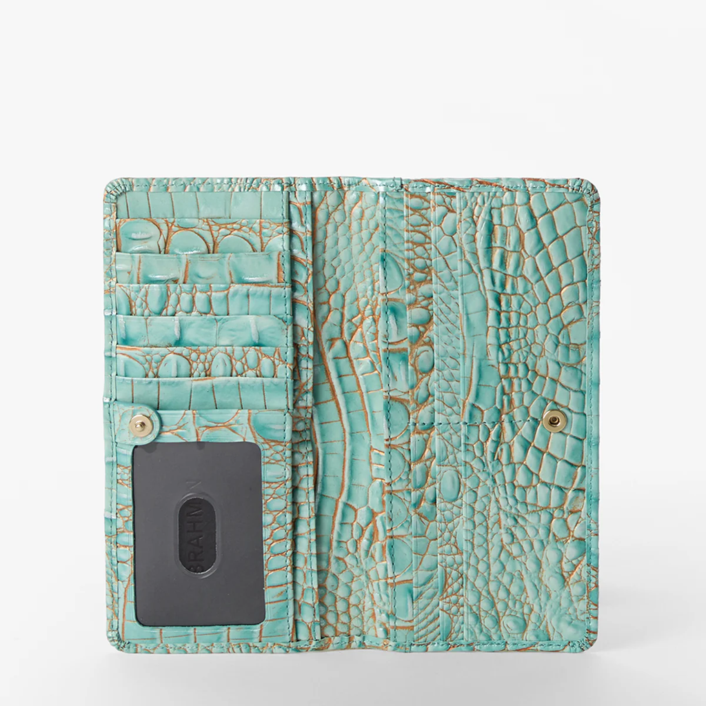 Brahmin Melbourne Collection Ady Wallet, Waterfall