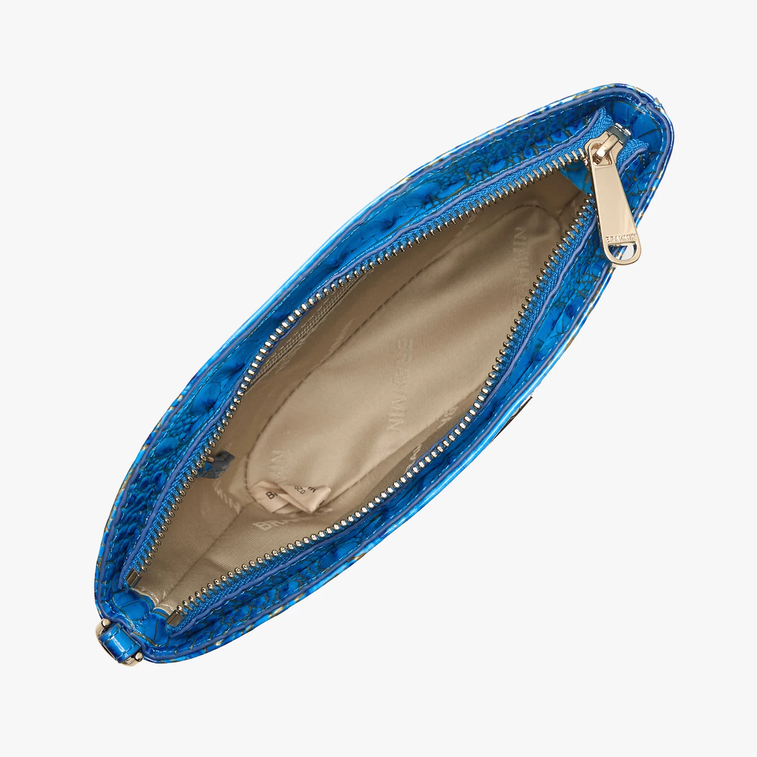 Brahmin Melbourne Collection Ariana Wristlet, Electric Indigo Ombre