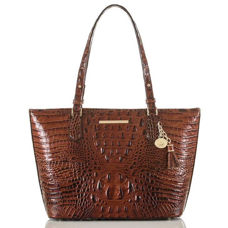 Brahmin Melbourne Collection Asher Tote, Pecan