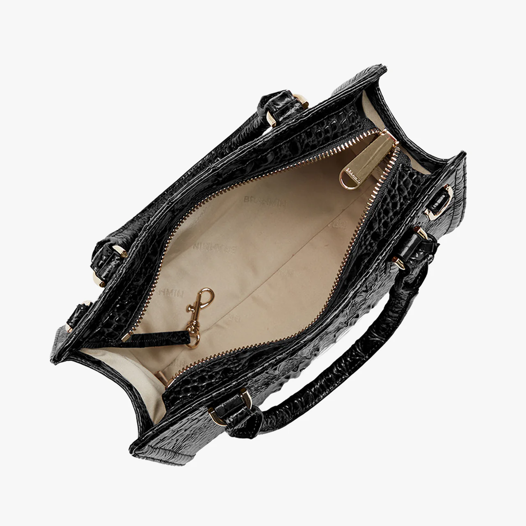 Brahmin Melbourne Collection Cami Satchel, Black