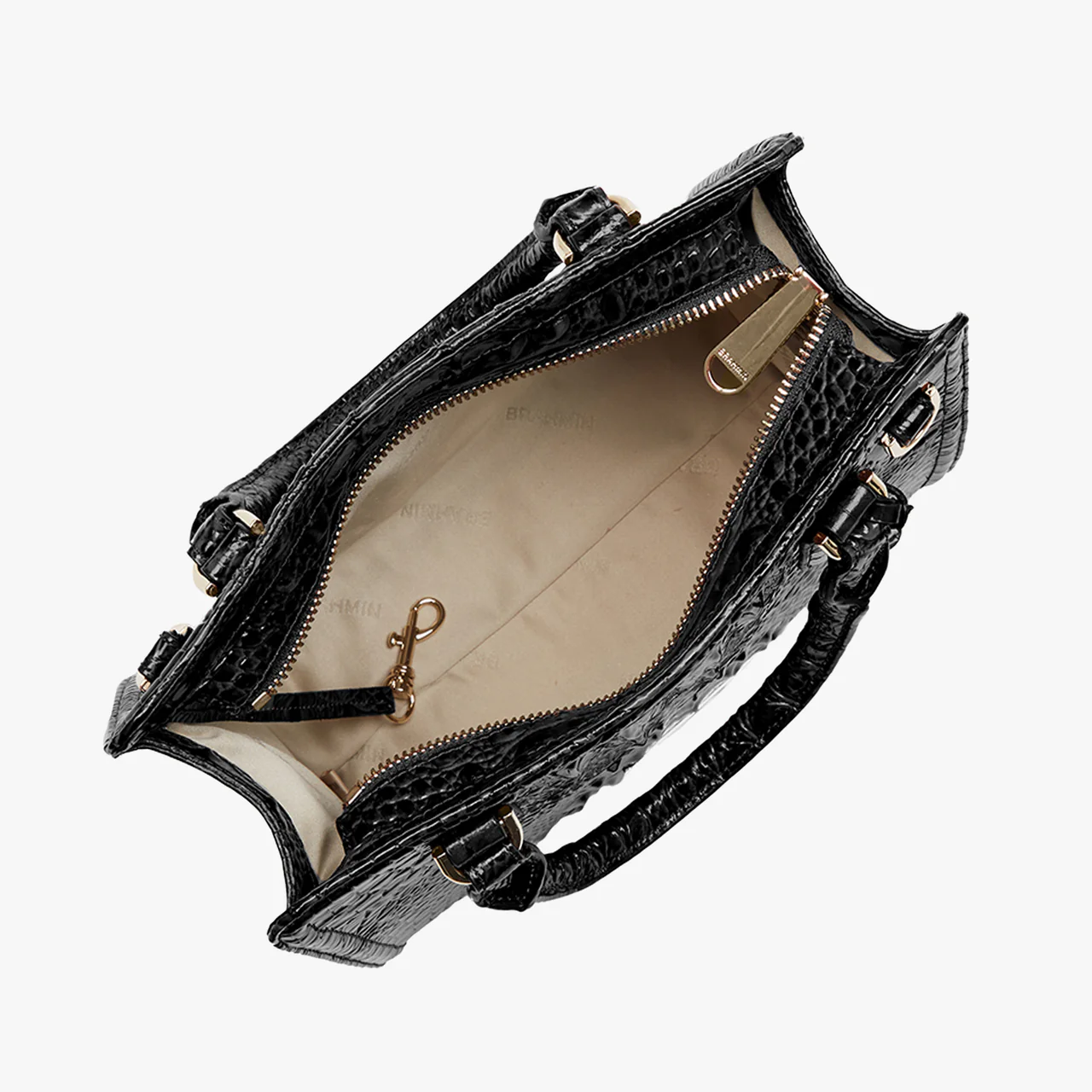 Brahmin Melbourne Collection Cami Satchel, Black