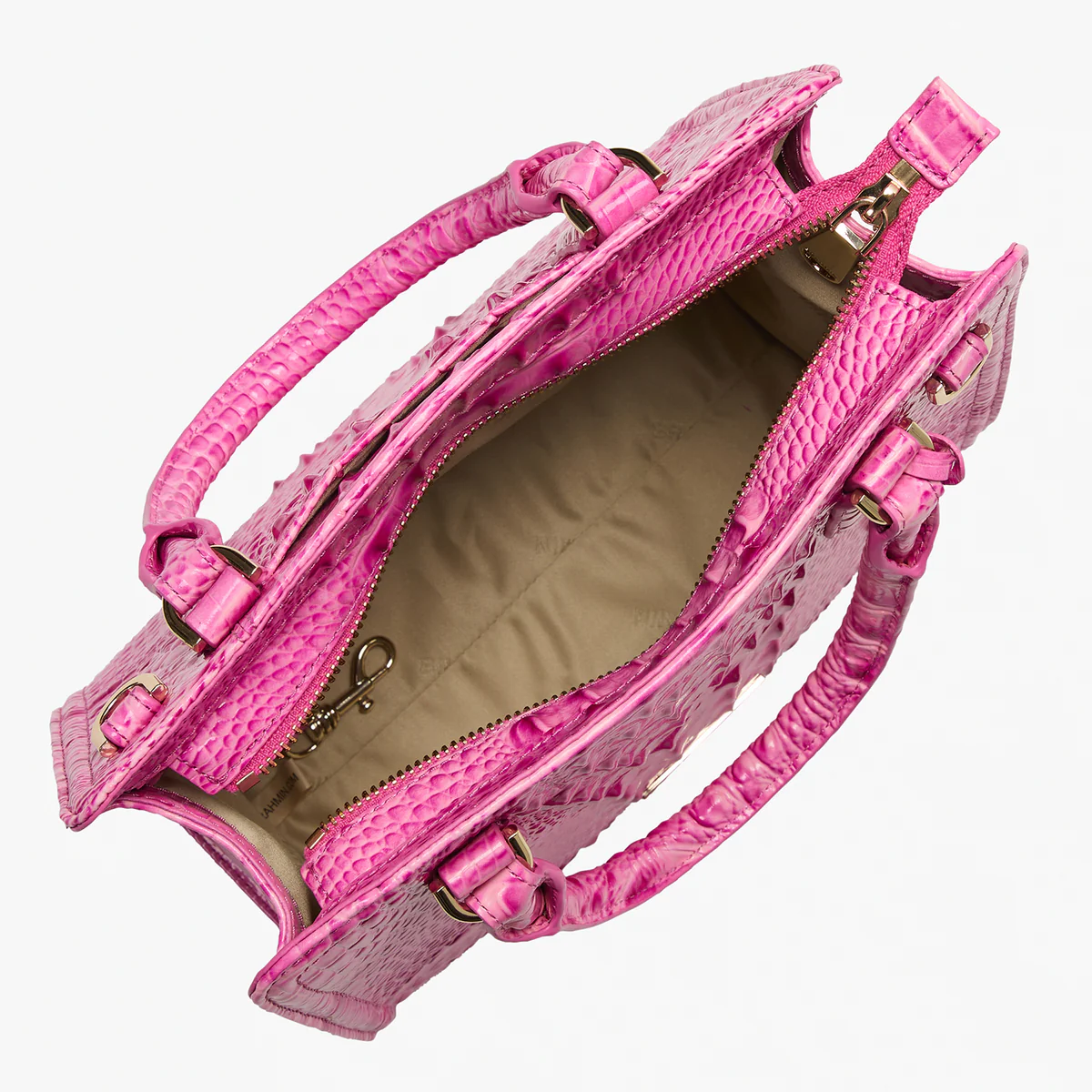 Brahmin Melbourne Collection Cami Satchel, Candy Pink