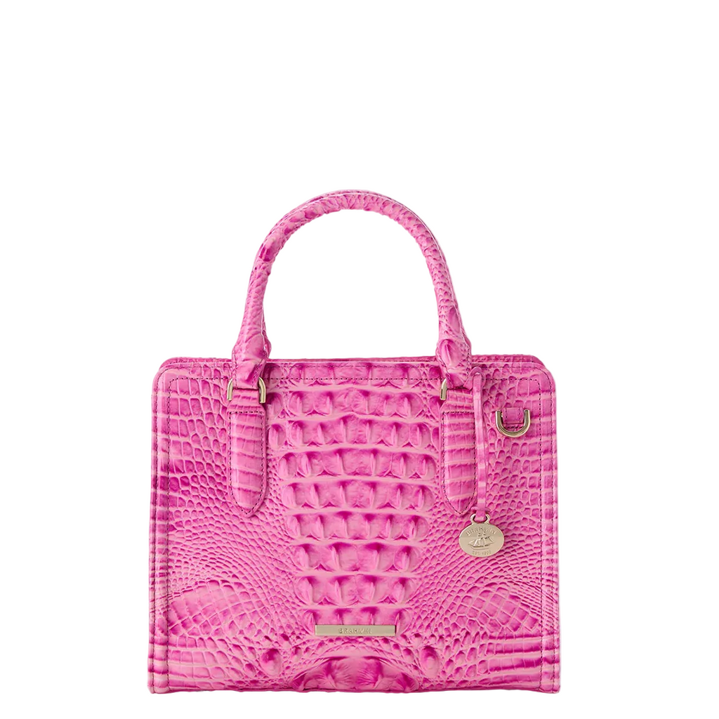 Brahmin Melbourne Collection Cami Satchel, Candy Pink