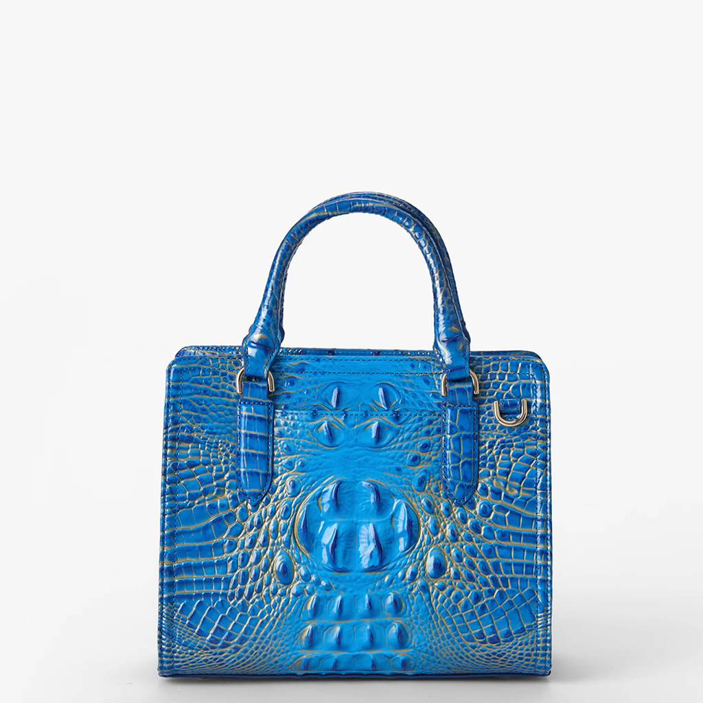 Brahmin Melbourne Collection Cami Satchel, Electric Indigo Ombre