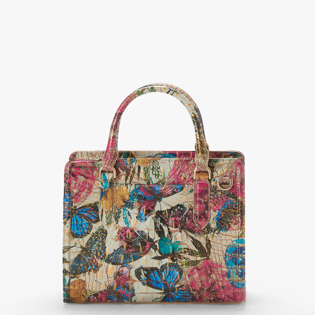 Brahmin Melbourne Collection Cami Satchel, Mariposa