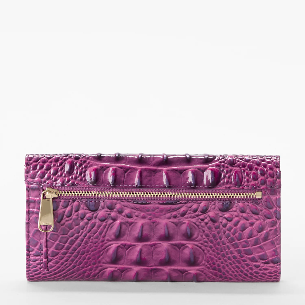 Brahmin Melbourne Collection Cordelia Wallet, Dewberry