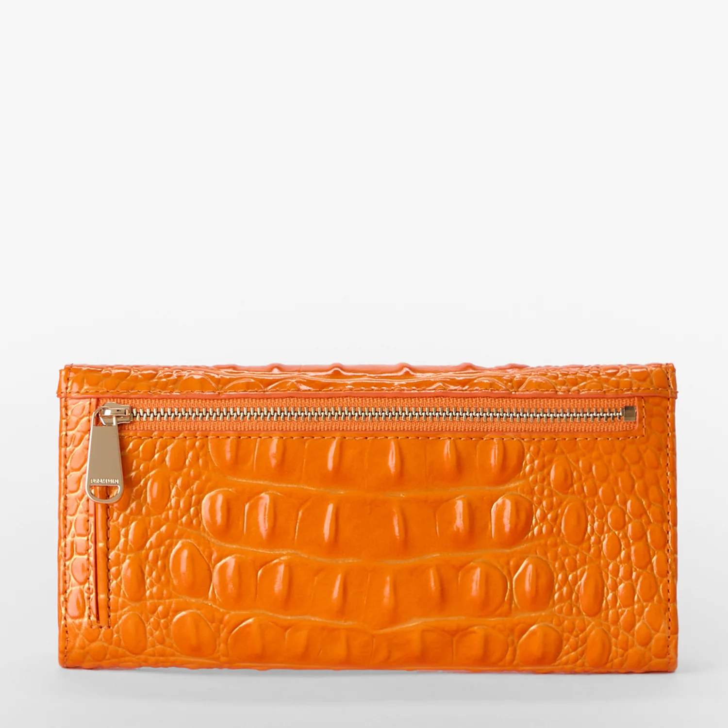 Brahmin Melbourne Collection Cordelia Wallet, Mango Orange