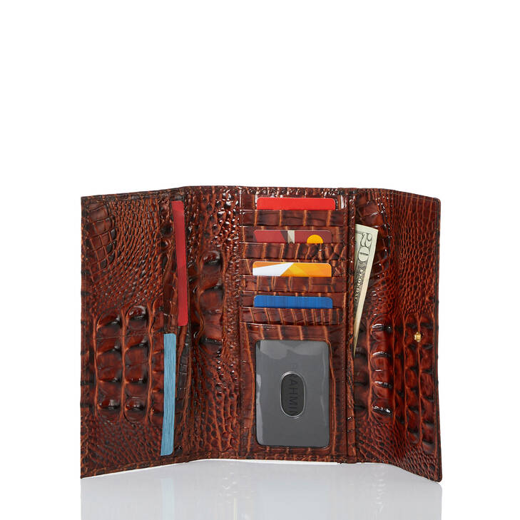 Brahmin Melbourne Collection Cordelia Wallet, Mariposa