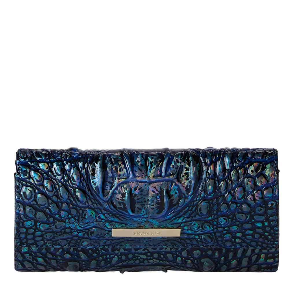 Brahmin Melbourne Collection Cordelia Wallet, Royal Blue