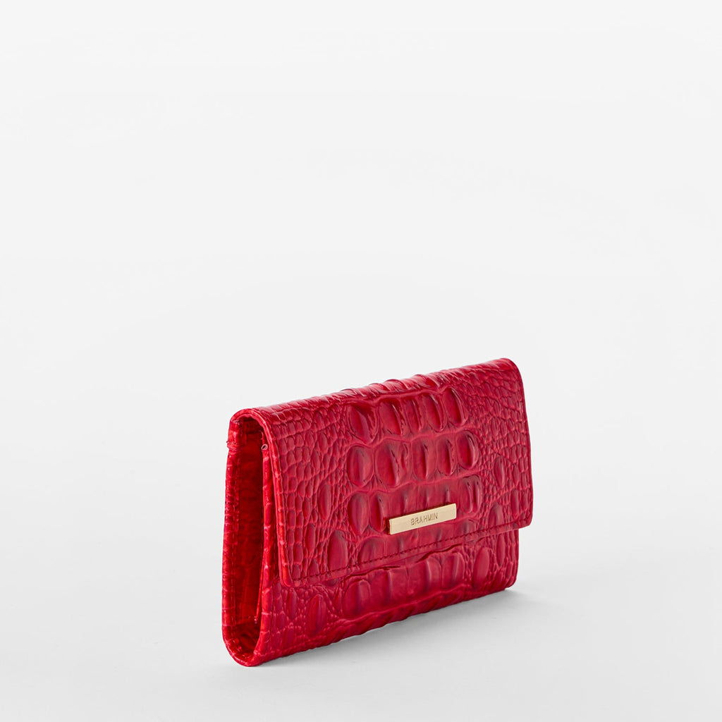 Brahmin Melbourne Collection Cordelia Wallet, Sriracha