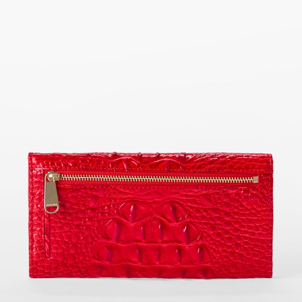 Brahmin Melbourne Collection Cordelia Wallet, Sriracha