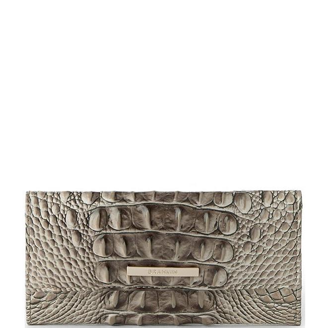 Brahmin Melbourne Collection Cordelia Wallet, Timeless Taupe