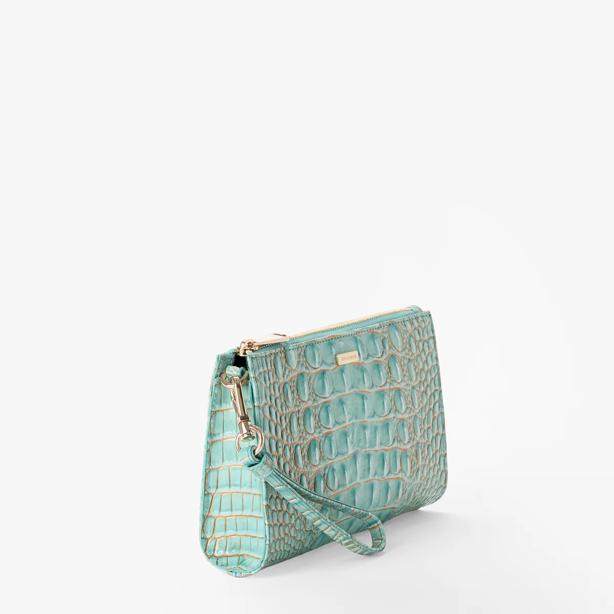 Brahmin Melbourne Collection Daisy Wristlet, Waterfall