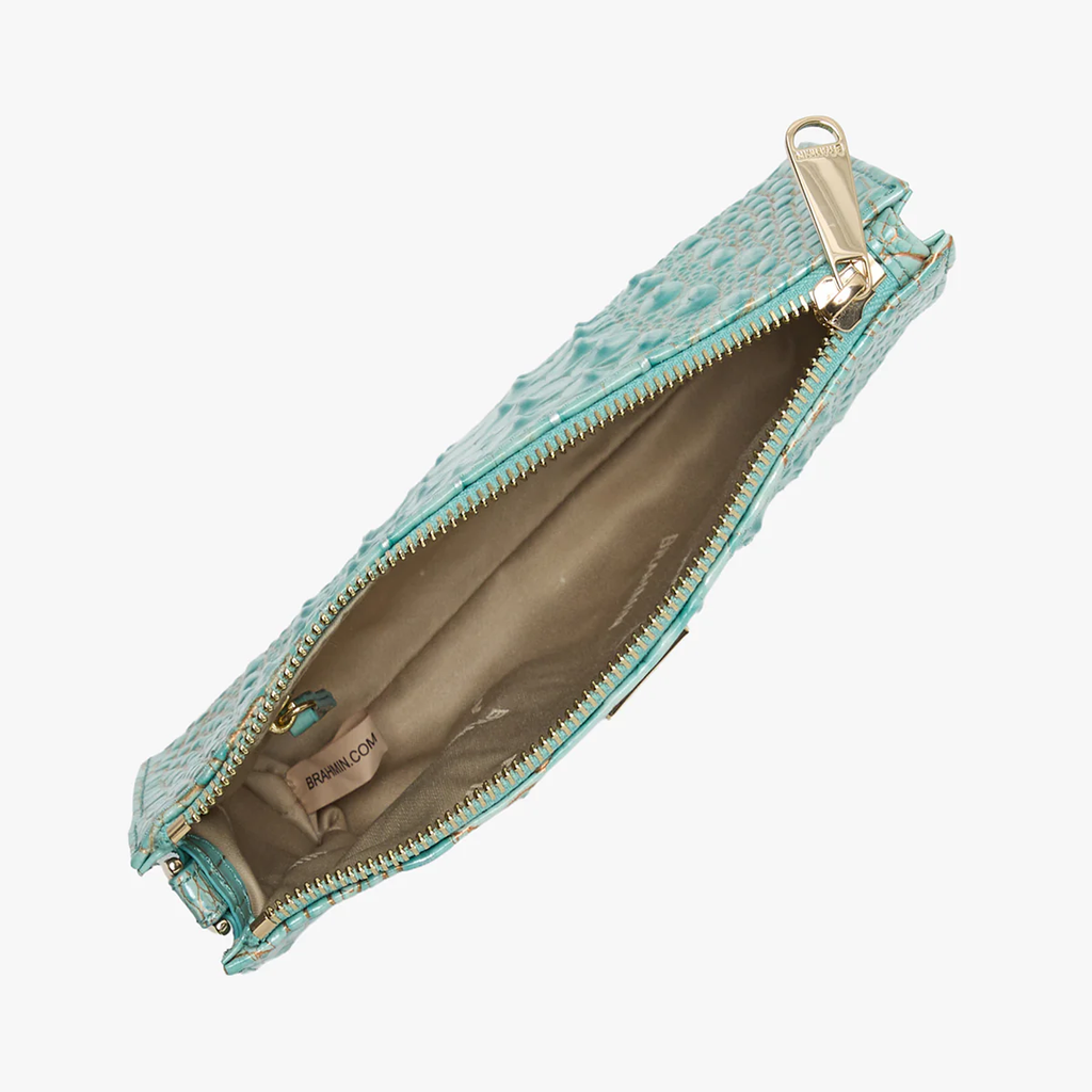 Brahmin Melbourne Collection Daisy Wristlet, Waterfall