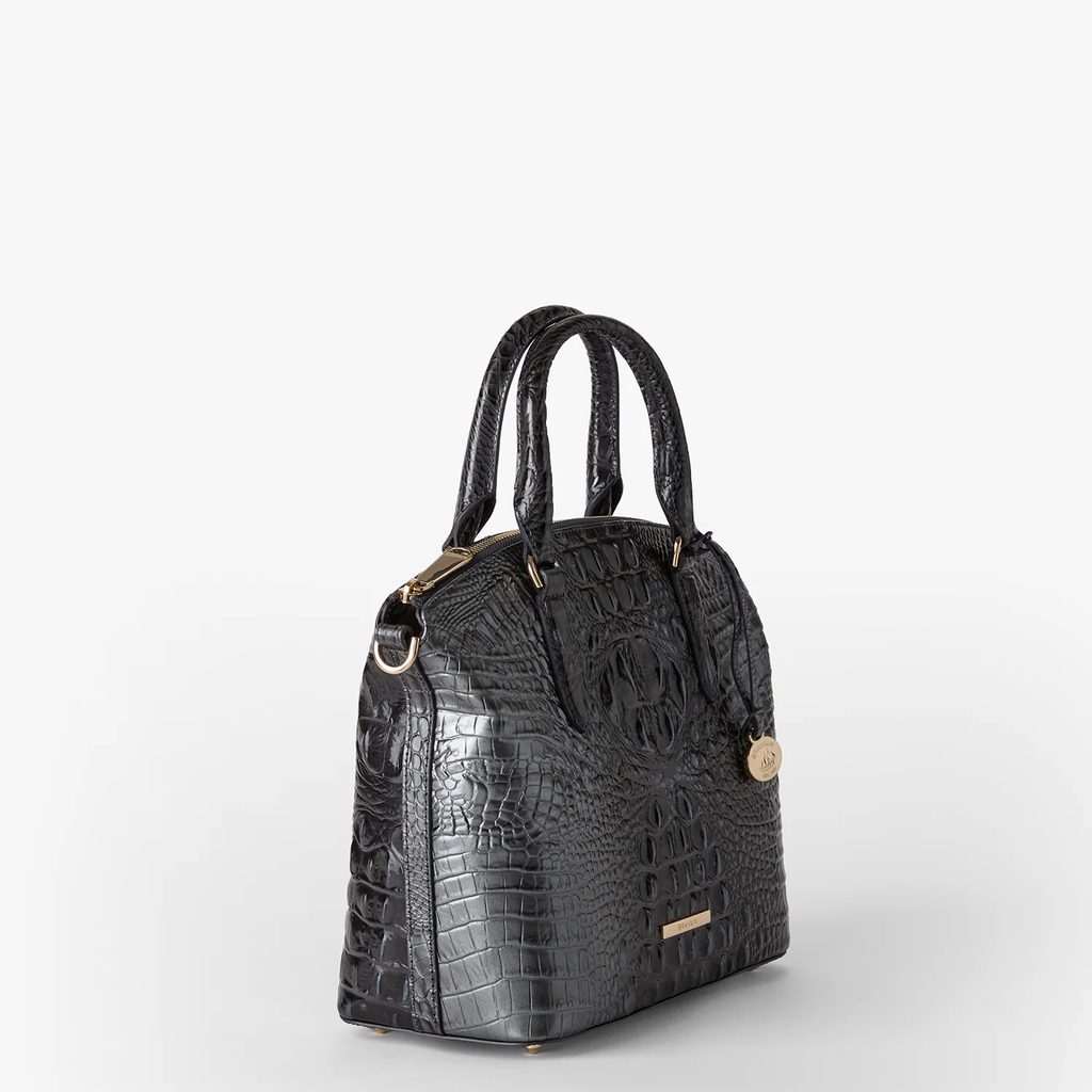 Brahmin Melbourne Collection Duxbury Satchel, Charcoal