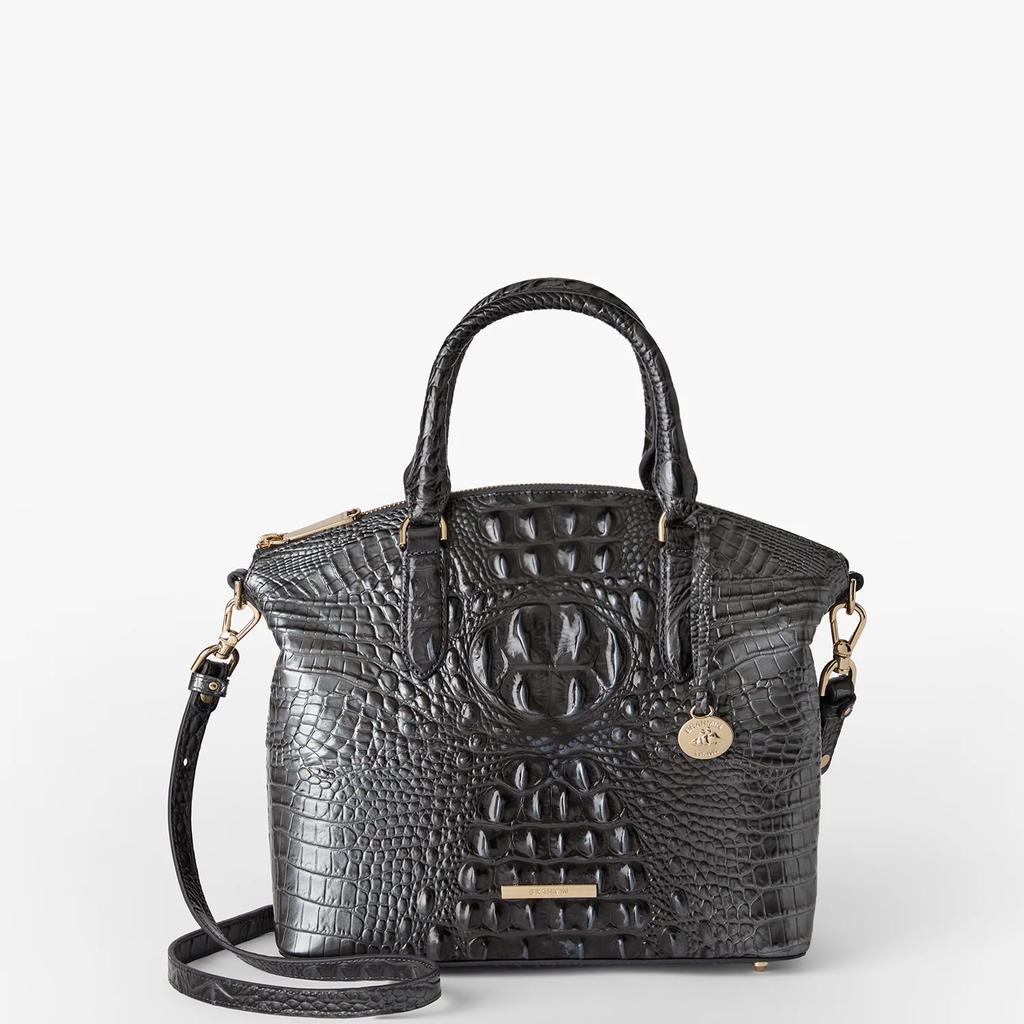Brahmin Melbourne Collection Duxbury Satchel, Charcoal