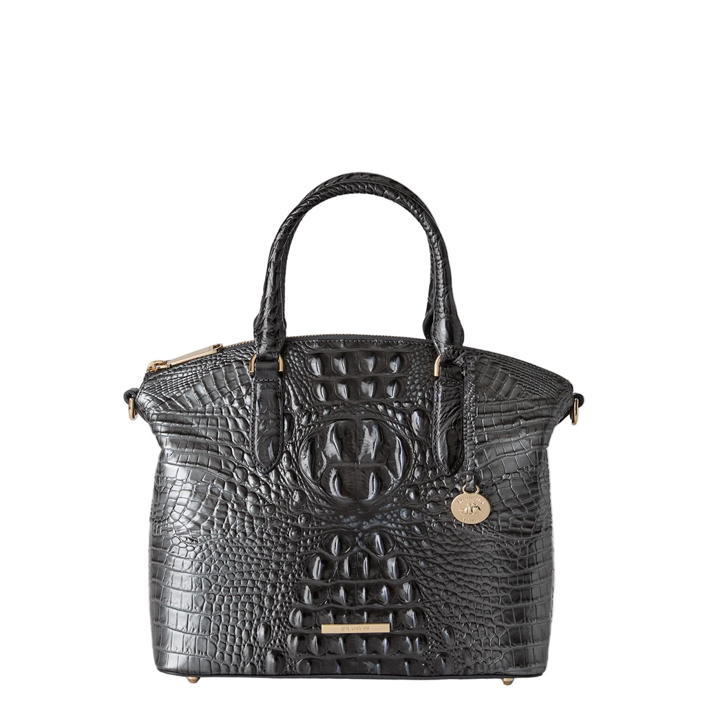 Brahmin Melbourne Collection Duxbury Satchel, Charcoal