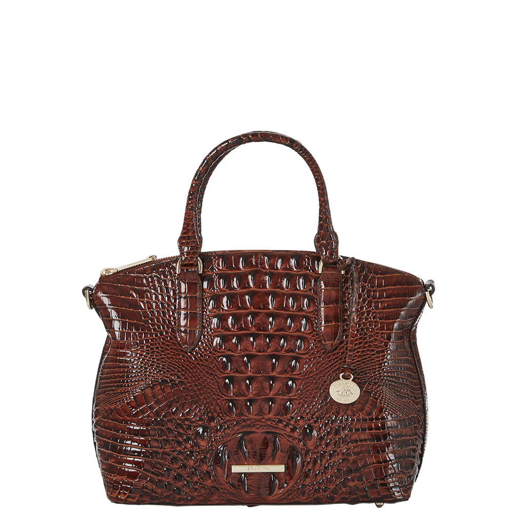 Brahmin Melbourne Collection Duxbury Satchel, Pecan