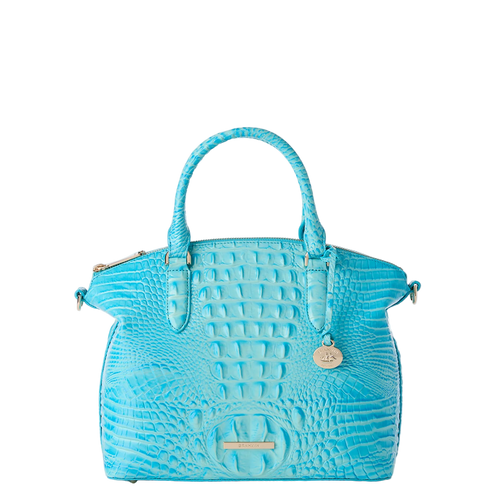 Brahmin Melbourne Collection Duxbury Satchel, Tropic Blue