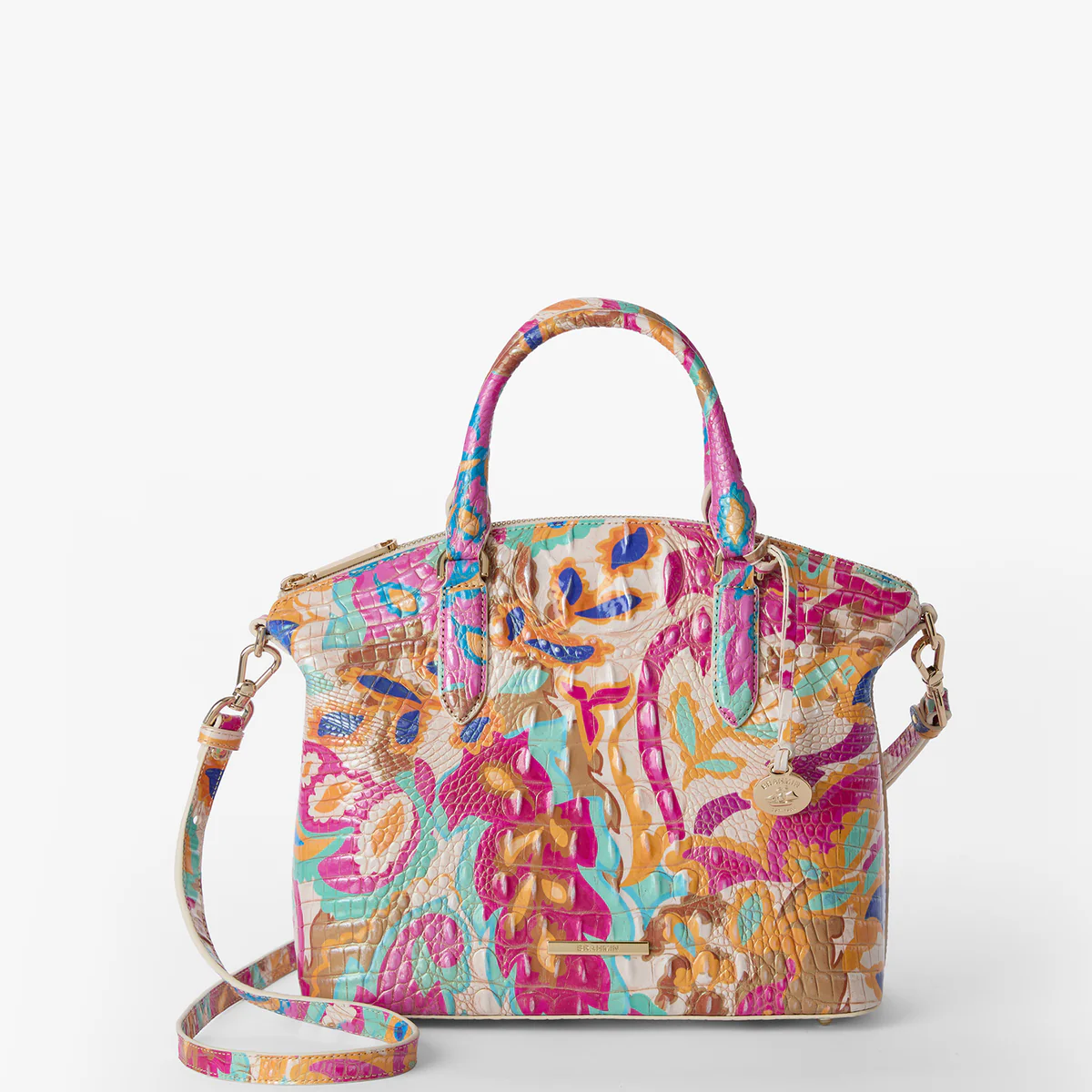 Brahmin Melbourne Collection Duxbury Satchel, Wanderlight