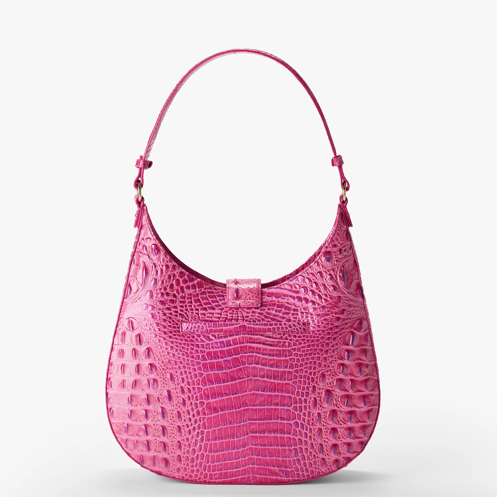 Brahmin Melbourne Collection Fallon Shoulder Bag, Phlox Pink
