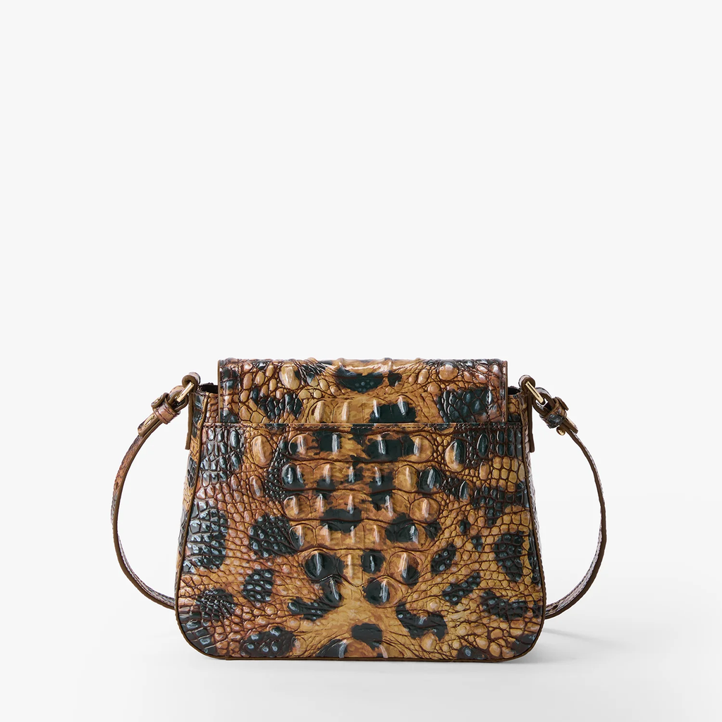 Brahmin Melbourne Collection Gianna Crossbody, Golden Lynx