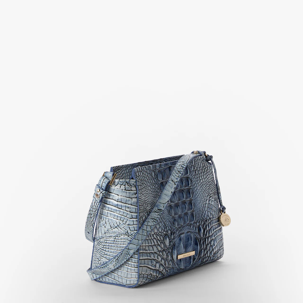 Brahmin Melbourne Collection Hillary Crossbody, Bellbottom Blue