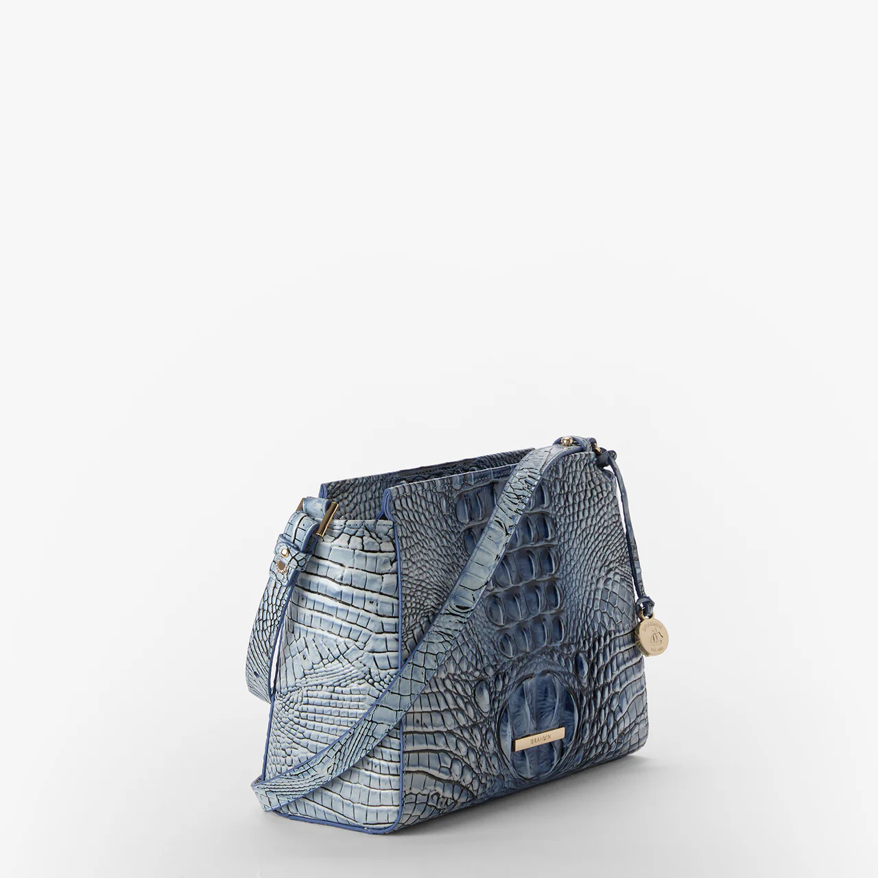 Brahmin Melbourne Collection Hillary Crossbody, Bellbottom Blue