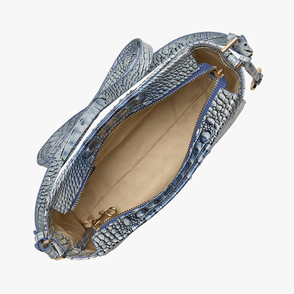 Brahmin Melbourne Collection Hillary Crossbody, Bellbottom Blue